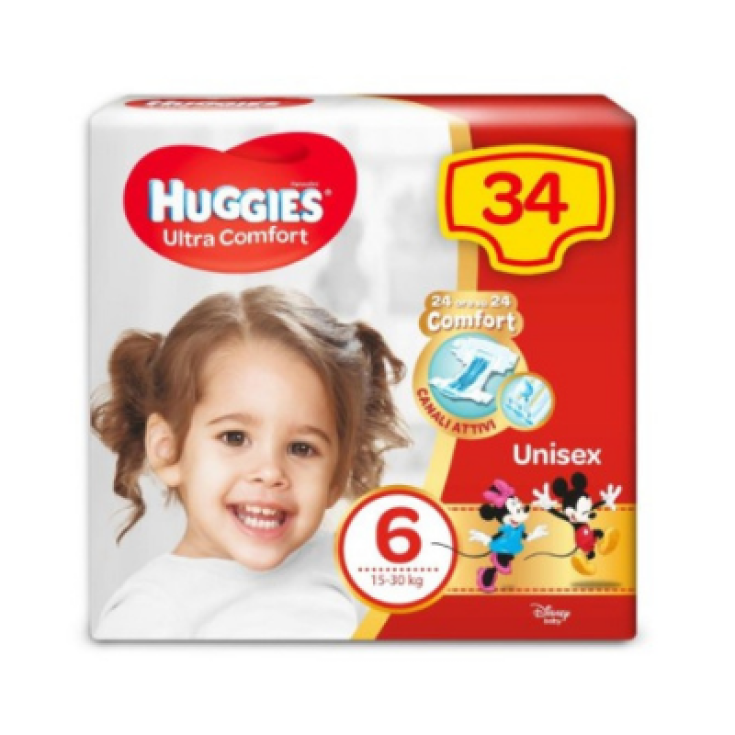 Ultra Comfort Größe 6 Huggies® 34 Stück