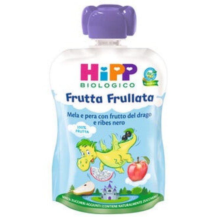 HiPP Bio-Frucht-Smoothie Apfel Birne Drache Johannisbeere 90g