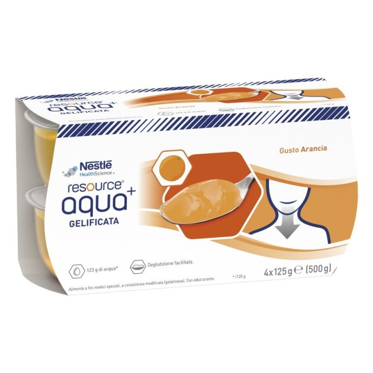 Resource® Aqua + Nestlé 4x125g