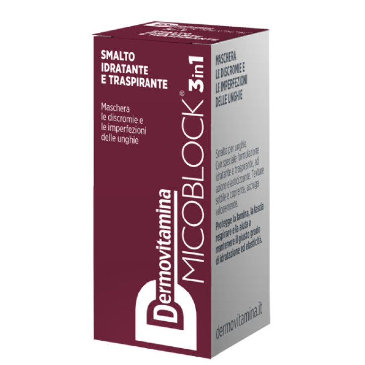 Micoblock® 3 in 1 feuchtigkeitsspendender und atmungsaktiver Nagellack Dermovitamina 5ml
