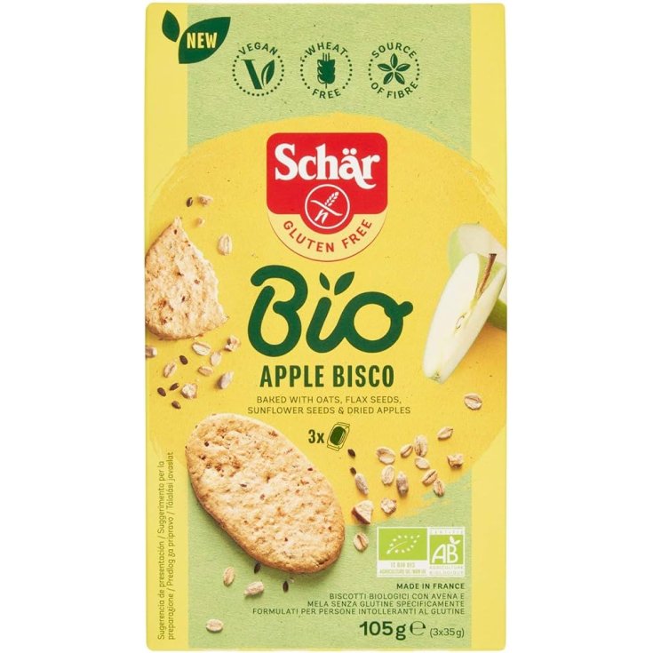 Schär BIO Apfelbisco Dr. Schar 105g