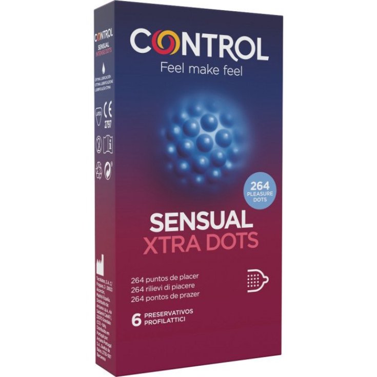 Sensual Xtra Dots Control 6 Stück