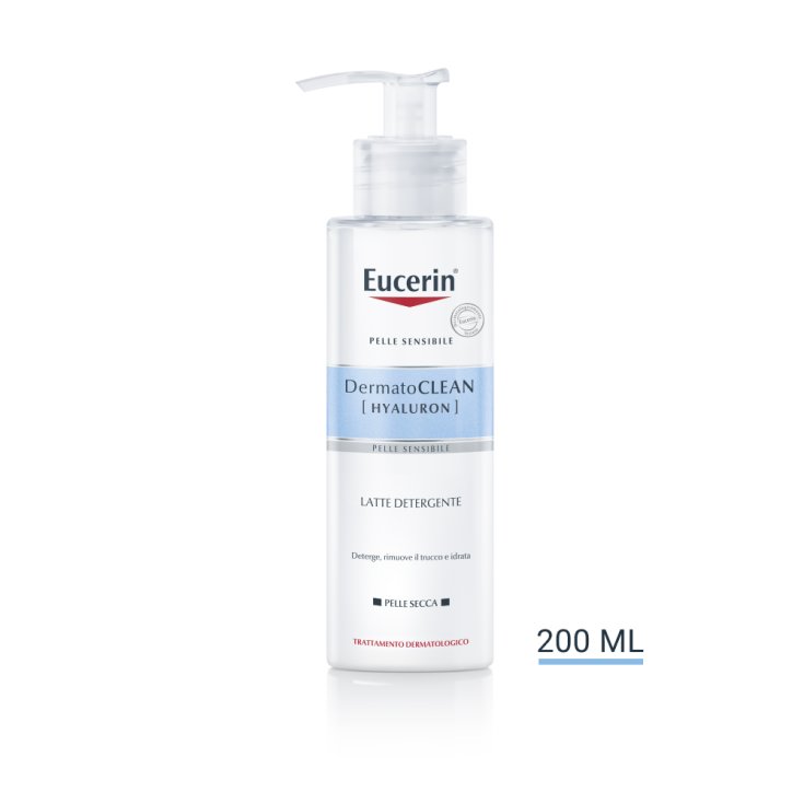 DermatoCLEAN [Hyaluron] Eucerin® Reinigungsmilch 200ml
