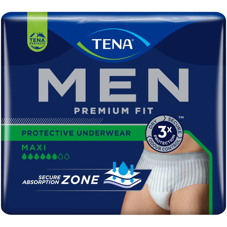 Tena Men Premium Fit Level 4 Größe L 8 Damenbinden