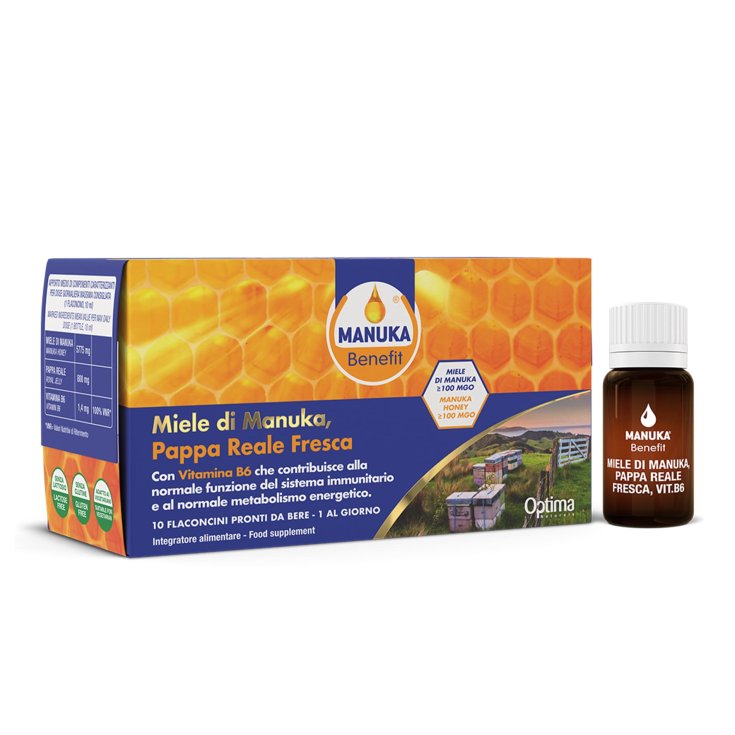 Manuka Benefit Royal Jelly Optima Naturals 10 Fläschchen