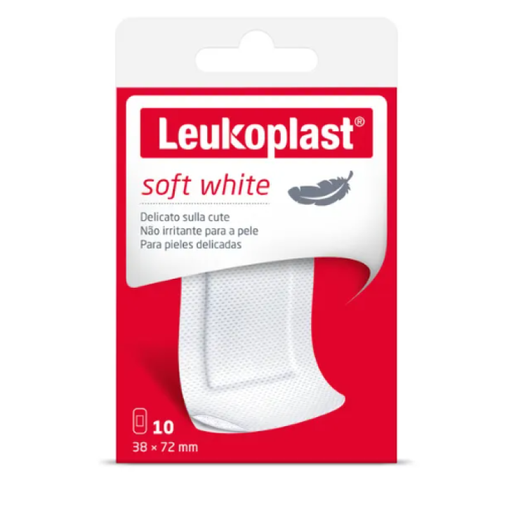 LEUKOPLAST WEICH WEISS72X38 10ST