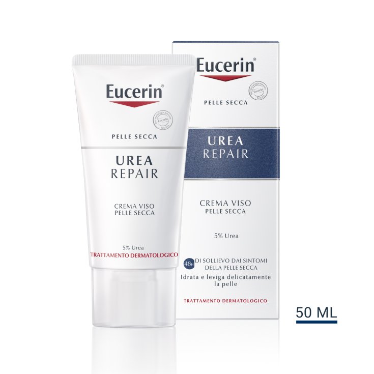 UreaRepair Glättende Gesichtscreme 5% Urea Eucerin 50ml