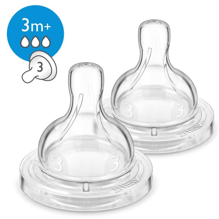 Sauger Anticolic 3m Philips Avent 2 Stück