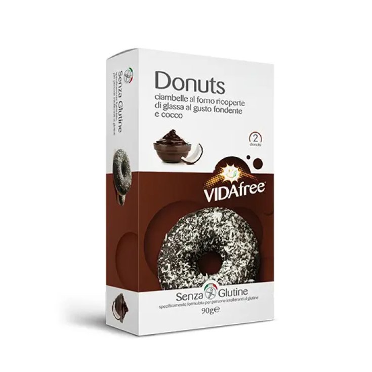 KOKOS-DONUTS MIT FOND-GLASUR 90G