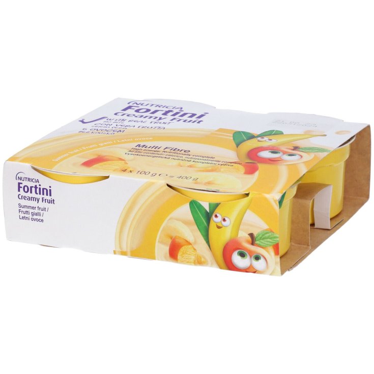 Fortini Creamy Fruit Gelbe Früchte Nutricia 4x100g