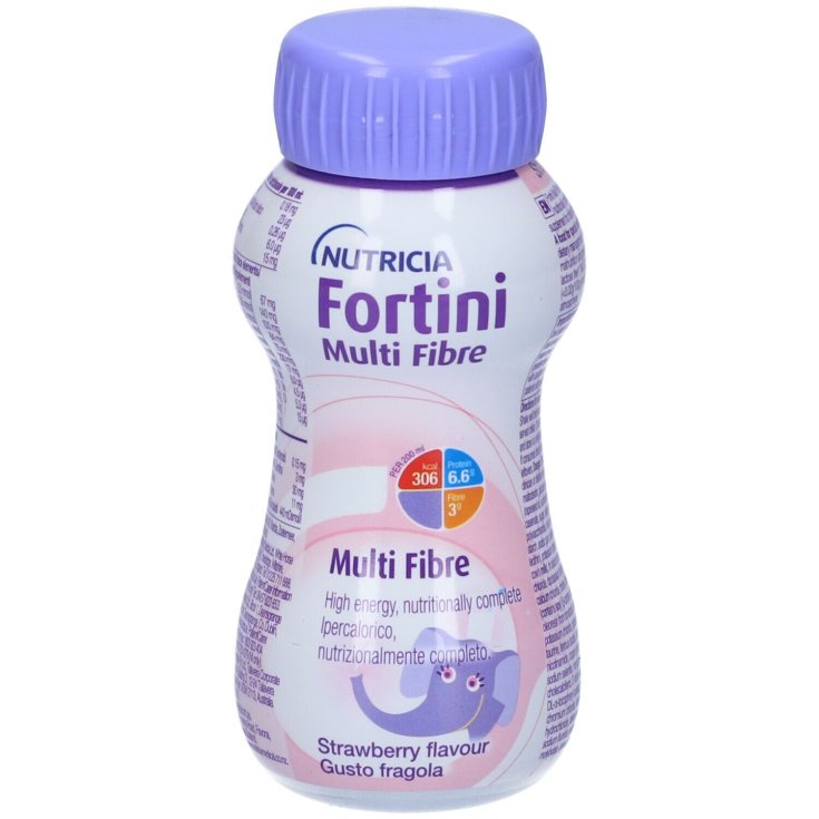 Fortini Multi Fibre Taste Strawberry Nutricia 200ml