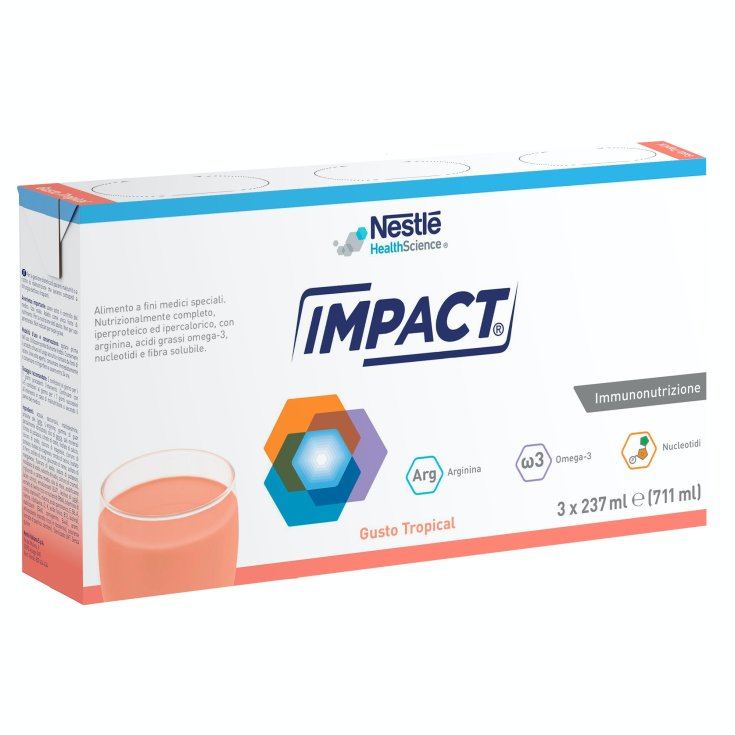 Impact Tropical Nestlé HealthScience 3x237ml