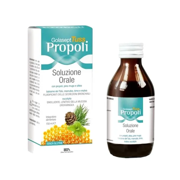 Golasept Tuss Propolis Lösung zum Einnehmen für Erwachsene ZETA 150ml