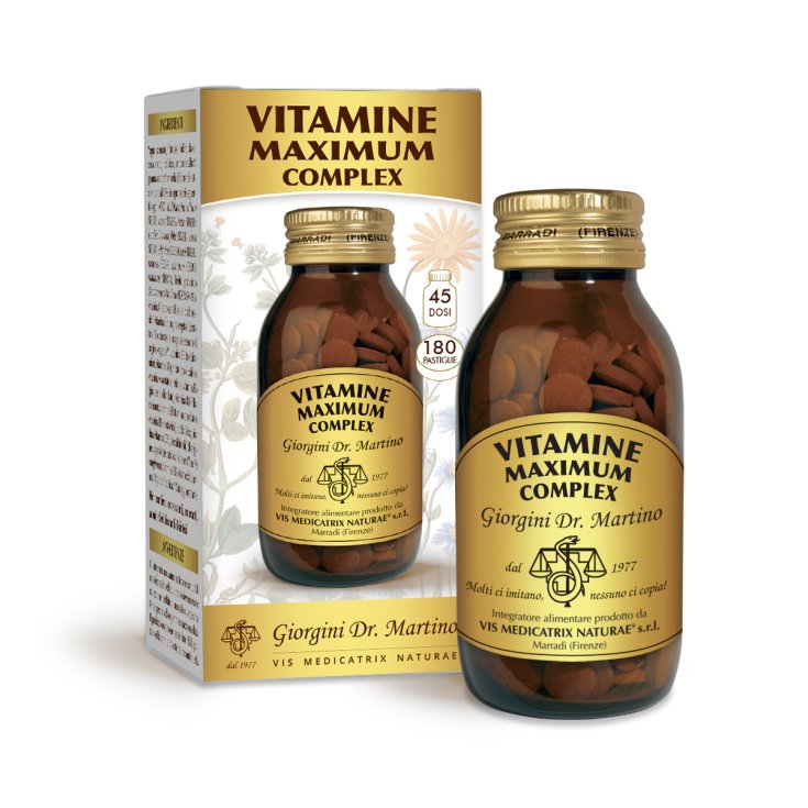 Vitamine Maximum Complex Dr. Giorgini 180 Tabletten