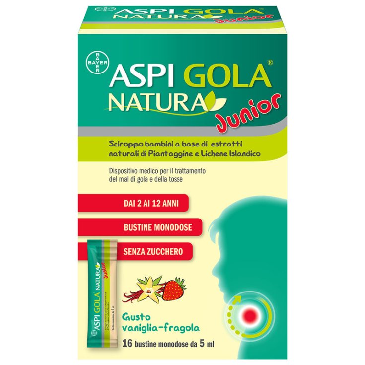 Aspi Gola® Natura Junior Bayer 16 Beutel