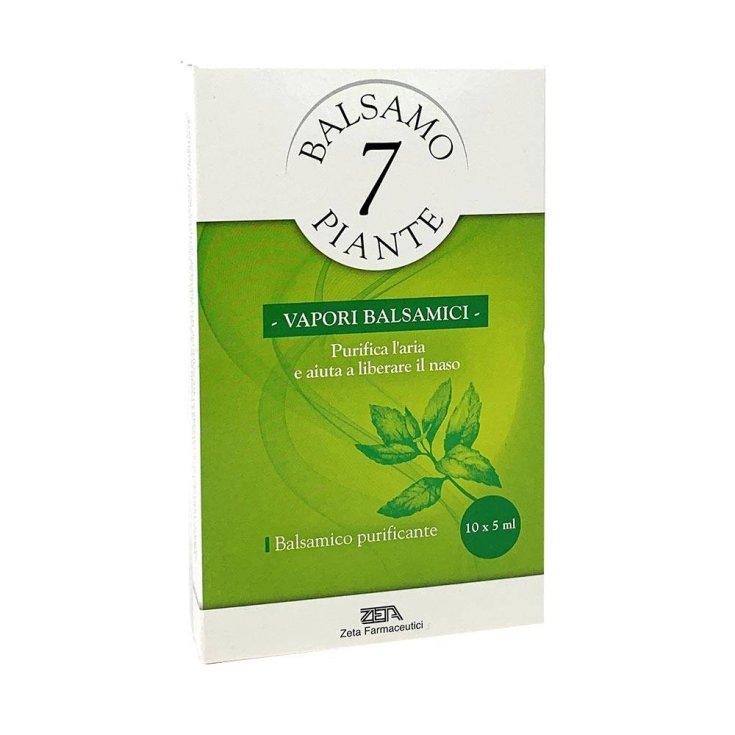 Balsam 7 Pflanzen Balsamico-Dämpfe Zeta Farmaceutici 10x5ml