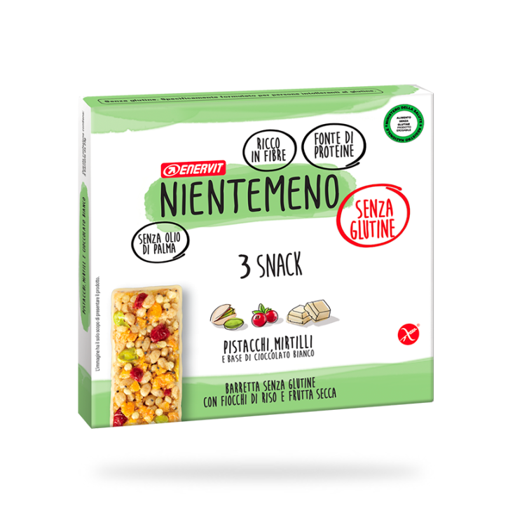 Nicht weniger Pistazien Blaubeeren Enervit 3 Snack