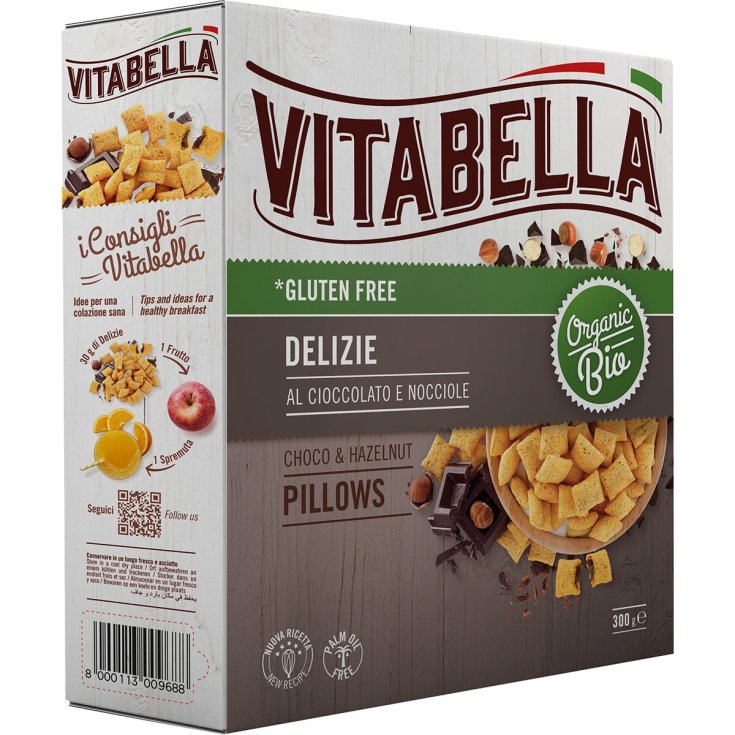 Vitabella Delizie Schokolade und Haselnüsse Molino Nicoli 300g