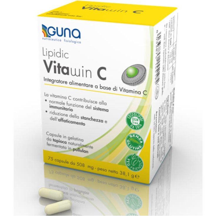 Lipidisches Vitawin C GUNA 75 Kapseln