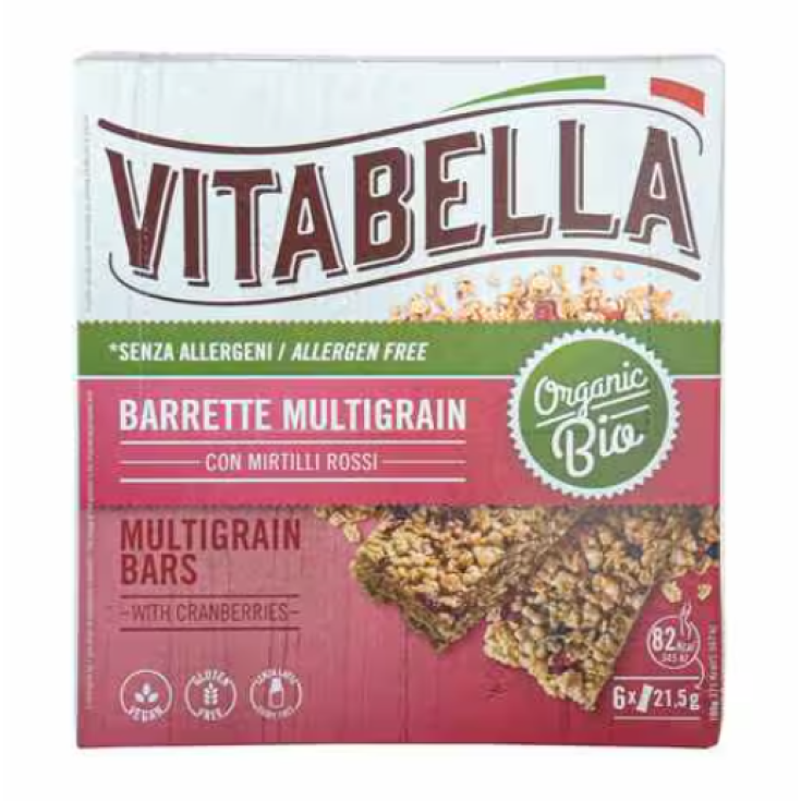 Multigrain Vitabella Rote Fruchtriegel 6x21,5g