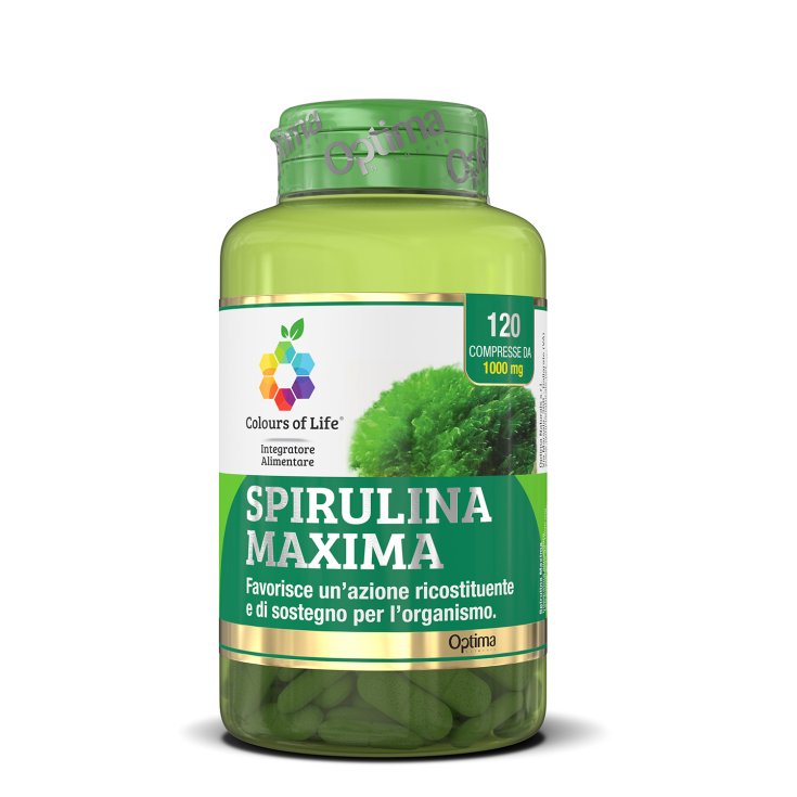 Spirulina Maxima Optima 120 Tabletten