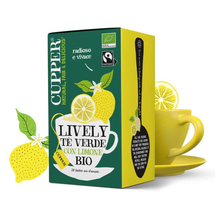 Grüner Tee mit Zitrone BIO Cupper 20 Filter