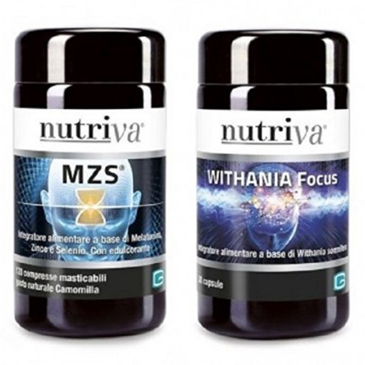 MZS + Withania Focus Nutriva 120 Tabletten + 30 Kapseln