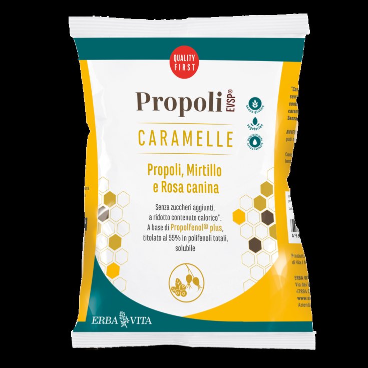 Propolis Evsp Erba Vita Bonbons 65g