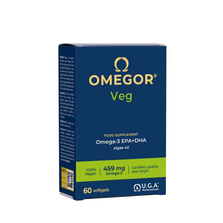 Omegor Veg Uga Nutraceuticals 60 Kapseln