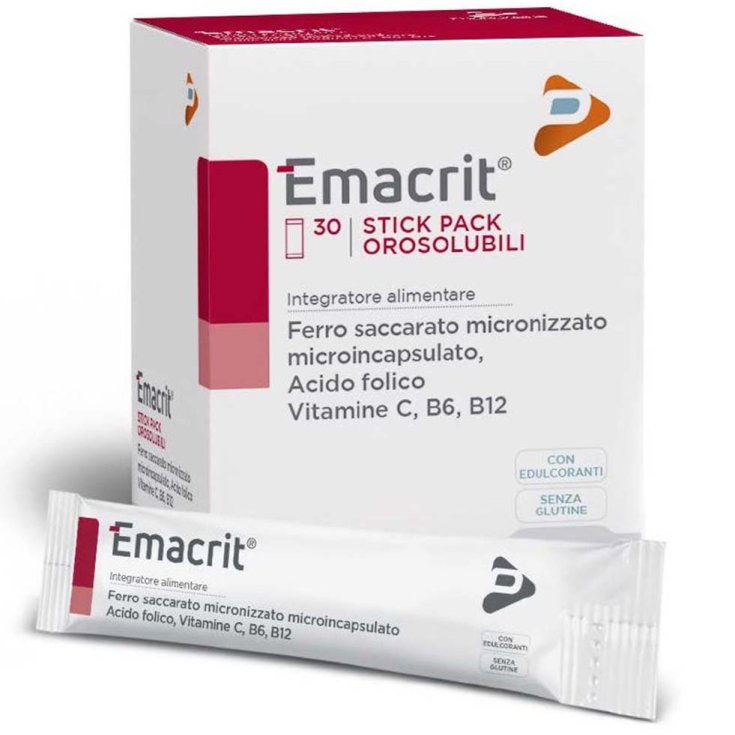 Emacrit PharmaLine 30 Stickpackung