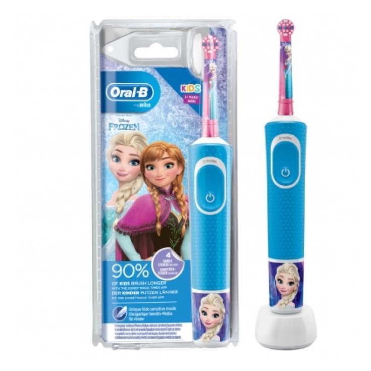 Oral-B® Kids Frozen wiederaufladbares elektrisches Zahnbürsten-Set