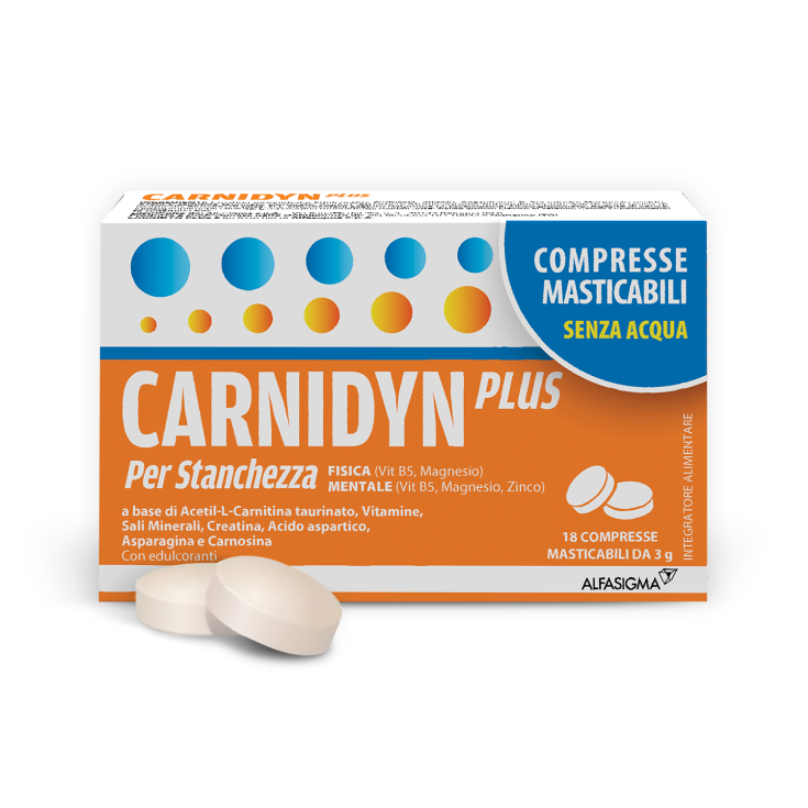 Carnidyn Plus Alfasigma 18 Kautabletten