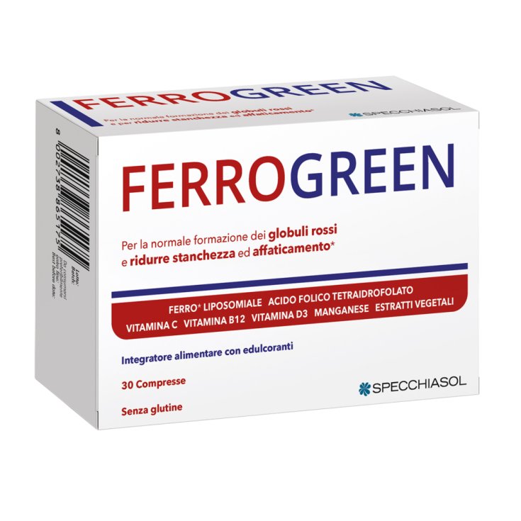 FERROGREEN Plus Specchiasol 30 Tabletten