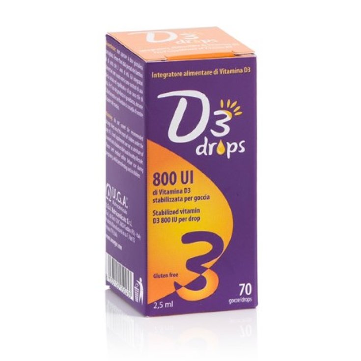 D3 Drops 800UI UGA Nutraceuticals 70 Tropfen 2,5ml