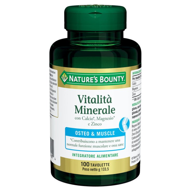 Nature's Bounty Mineral Vitality 100 Tabletten