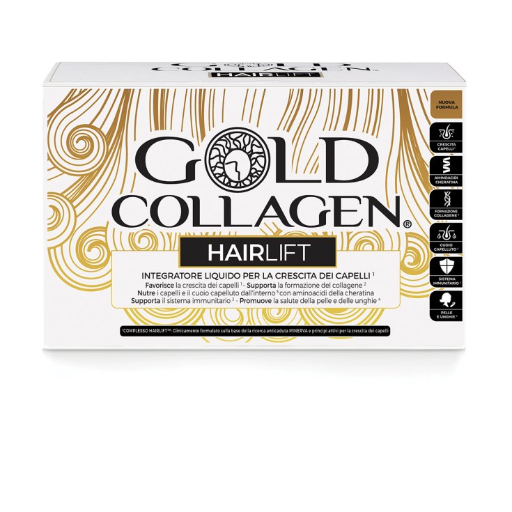Gold Collagen Hairlift 10 Fläschchen