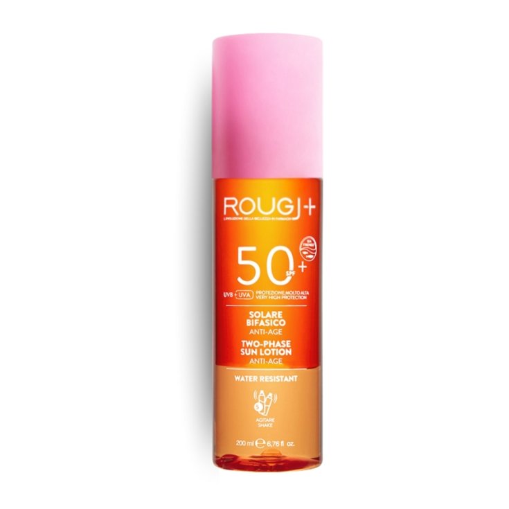 Biphasischer Anti-Age-Sonnenschutz SPF50 + Rougj® 200ml