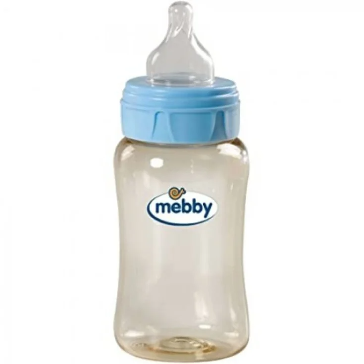 MEBBY BIB PP 150ML SILIKON BL