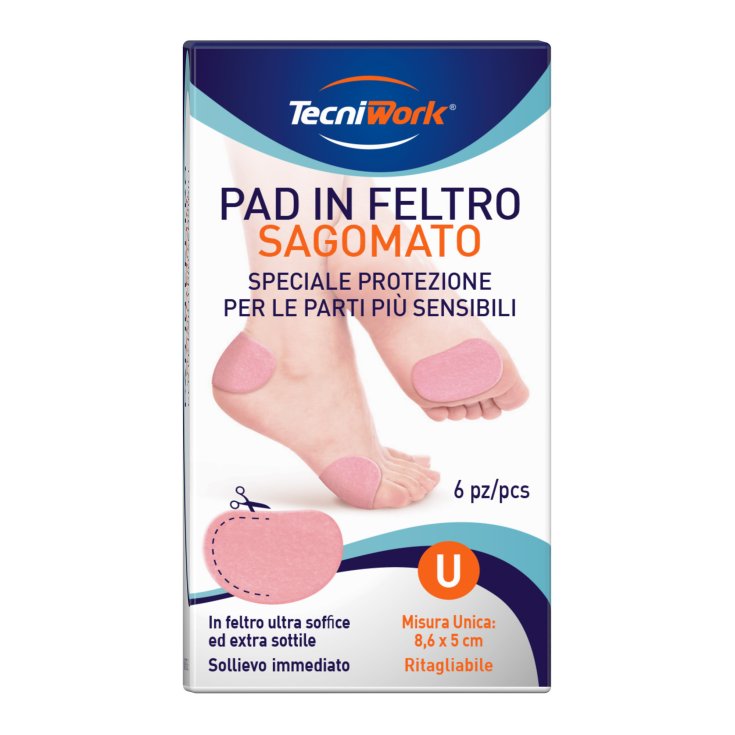 PAD IN FELTRO SAGOMATO 8X6X5CM