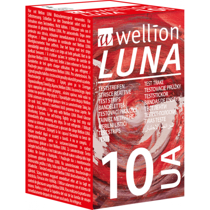 Teststreifen Harnsäure 10UA Wellion® Luna 10 Stück
