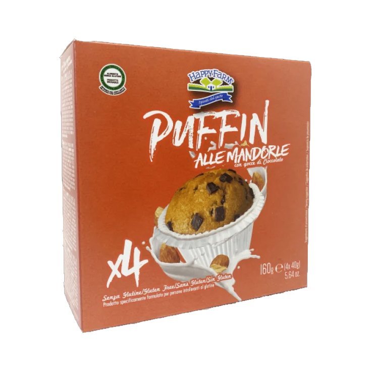 PUFFIN Mandel-Schokotropfen HAPPY FARM 160g