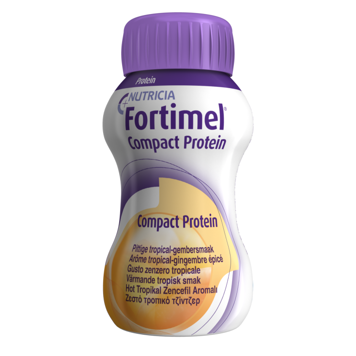 Fortimel Compact Protein Nutricia Hot Tropical Ginger 4x125ml