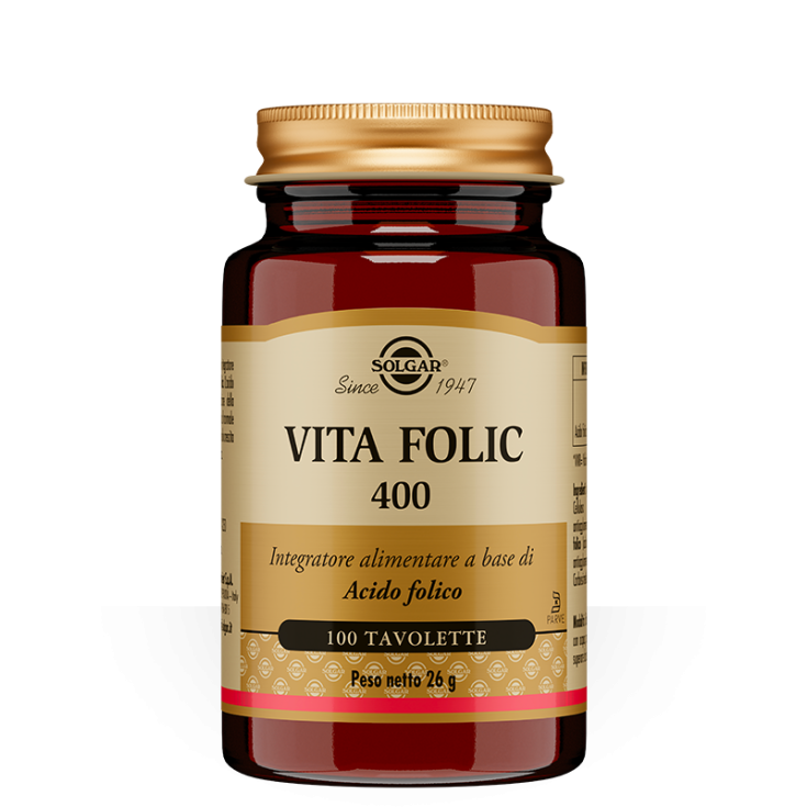 Vita Folic 400 Solgar 100 Tabletten