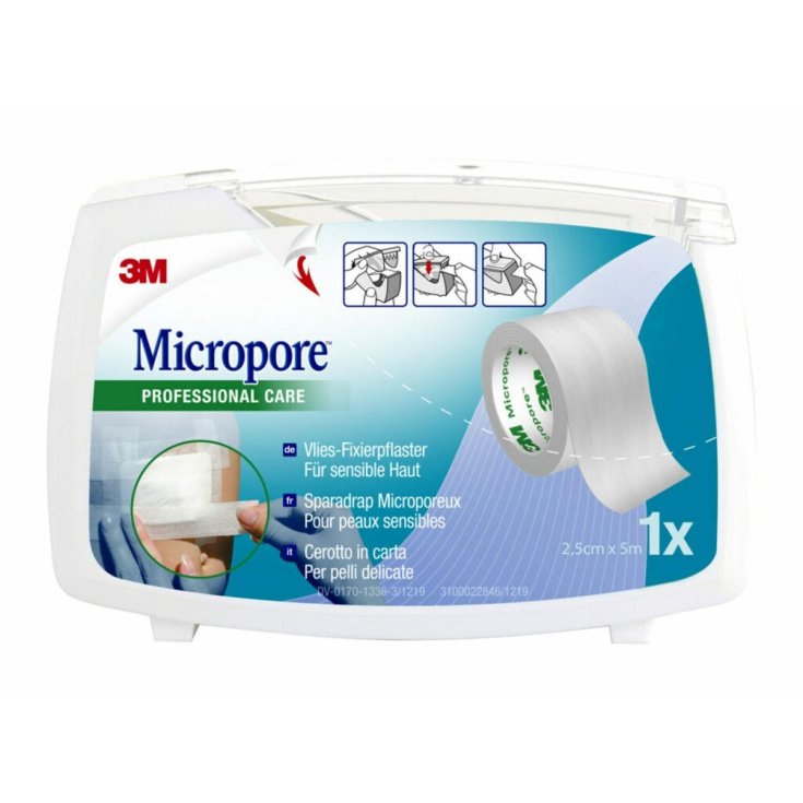 Micropore Wundpflaster 3M Spule 25x500cm