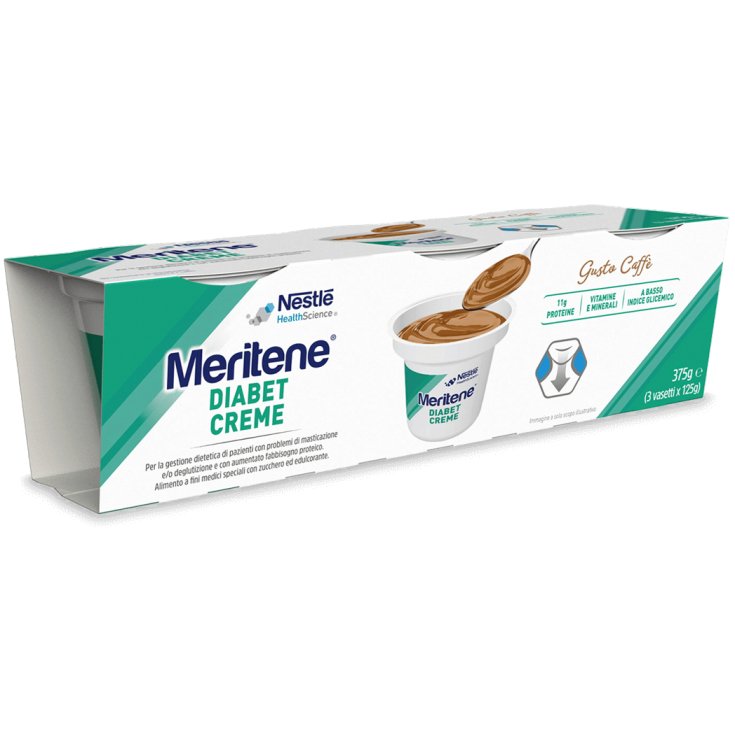 Meritene Diabet Creme Nestlè Health Science 3x125g Kaffee