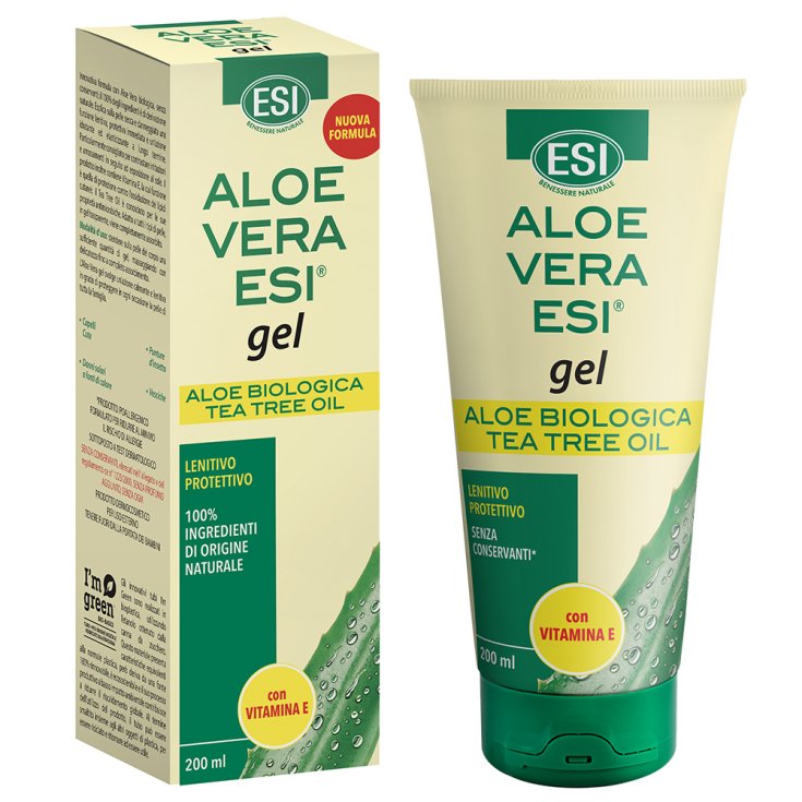Aloe Vera ESI Vitamin E Teebaumöl Gel 200ml