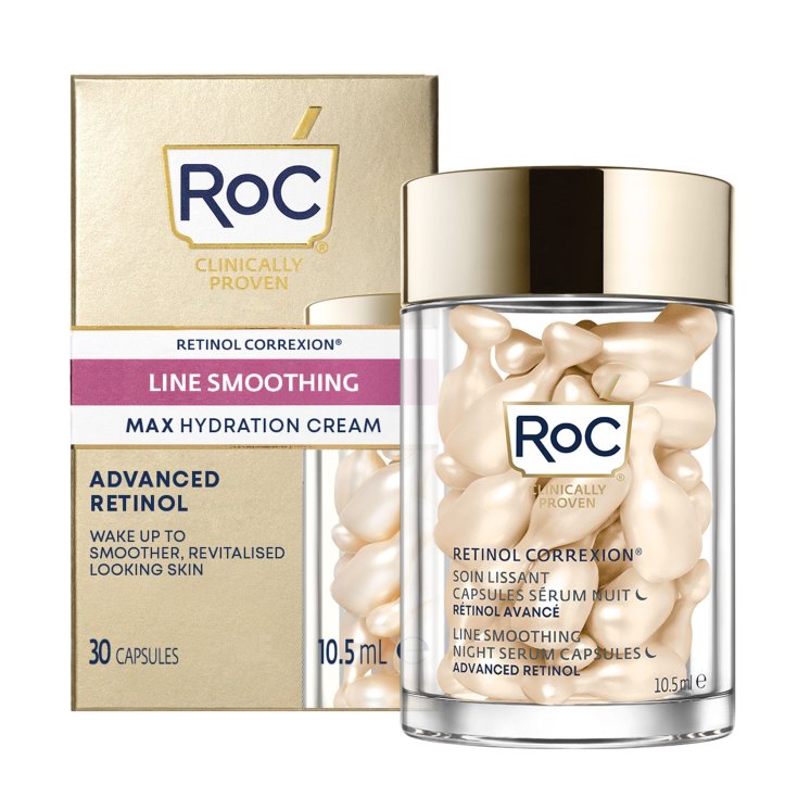 RETINOL CORREXION® Line Glättendes Nachtserum ROC 30 Kapseln