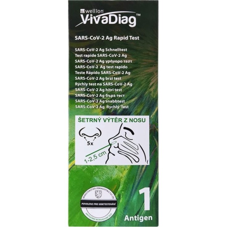 VivaDiag™ SARS-COV-2 Ag SCHNELLTEST wellion 1 Test