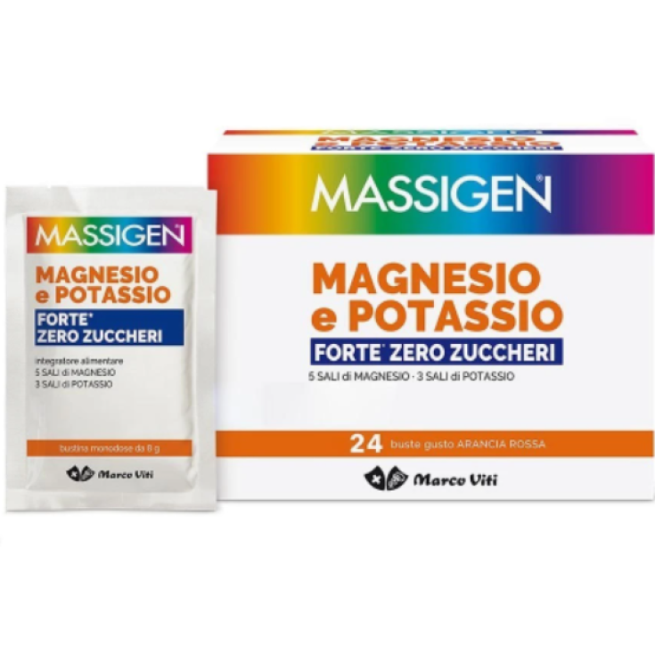 Magnesium und Kalium Zero Massigen Sugar 24 + 6 Sachets