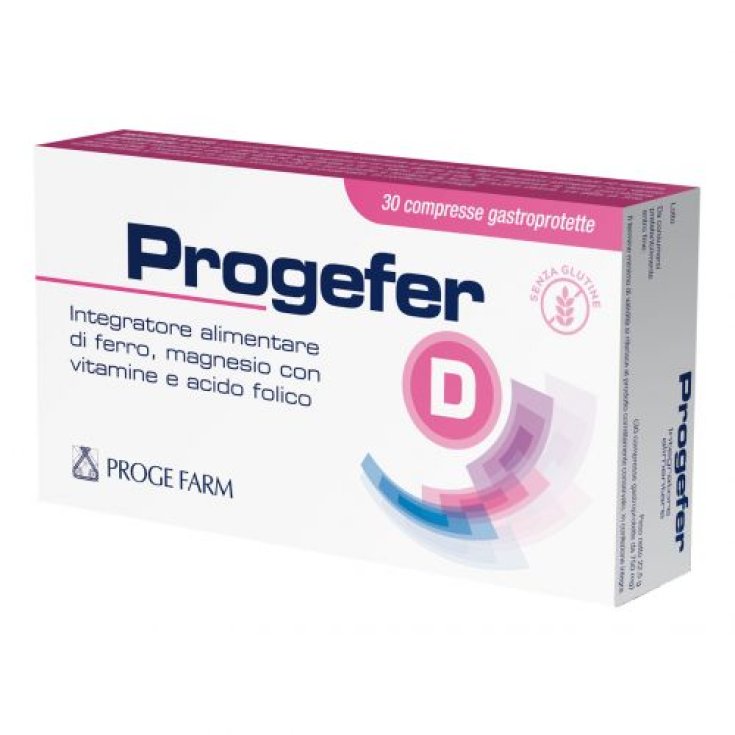 Progefer D PROGE FARM® 30 magengeschützte Tabletten
